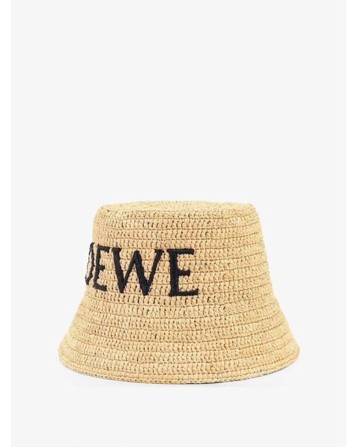 Loewe Natural Paula's Ibiza - Rafia Bucket Hat