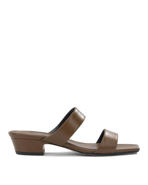 Aeyde Brown "Kemi 30Mm" Heeled Sandals