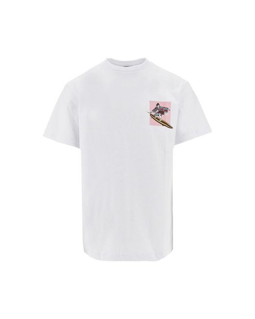 Men's White 'Samurai' T-Shirt