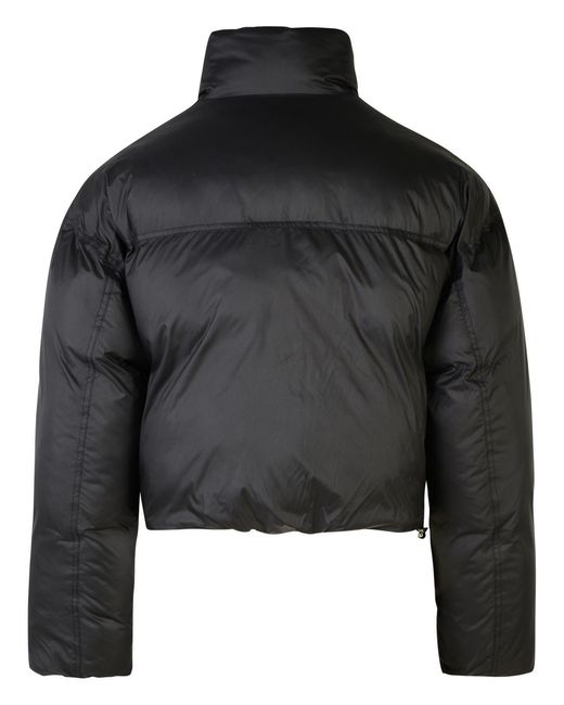 Moschino Black Crop Down Jacket