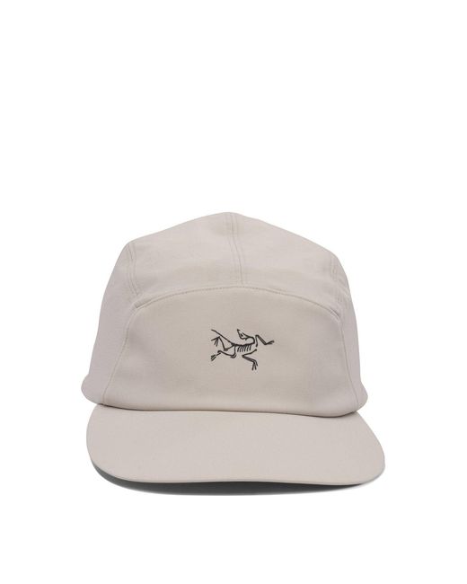 Arc'teryx White Gamma 5 Trucker Hat for men