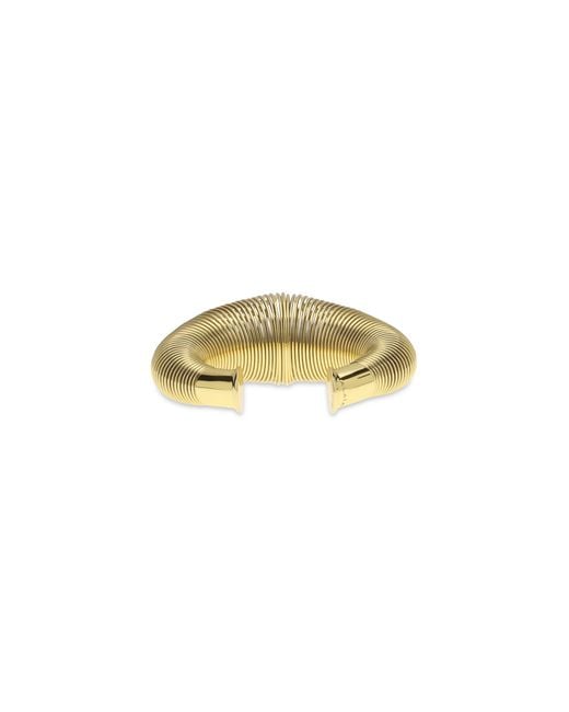 Alaïa Metallic Alaïa Spiral Bracelet