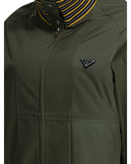 Prada Green Jackets & Coats