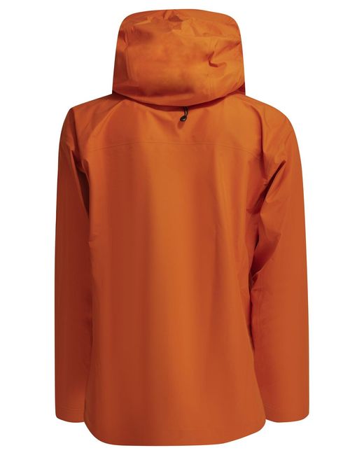 Arc'teryx Orange "Beta Lt" Technical Jacket for men