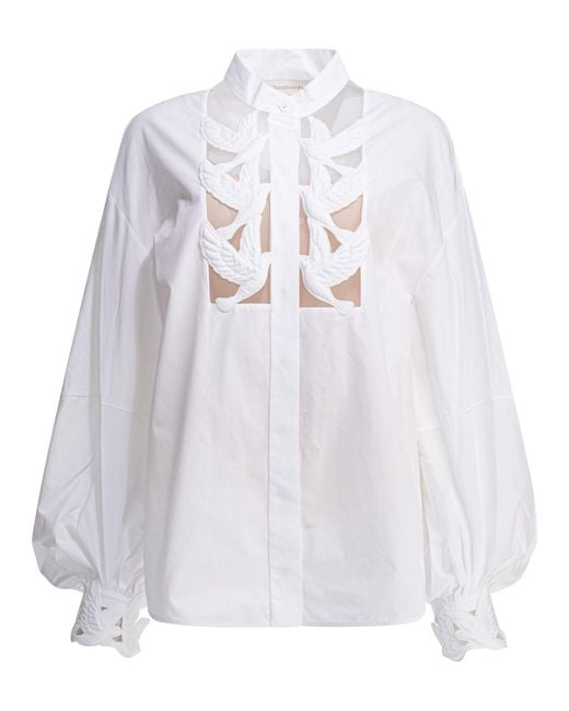 Zimmermann Luna Shirts White