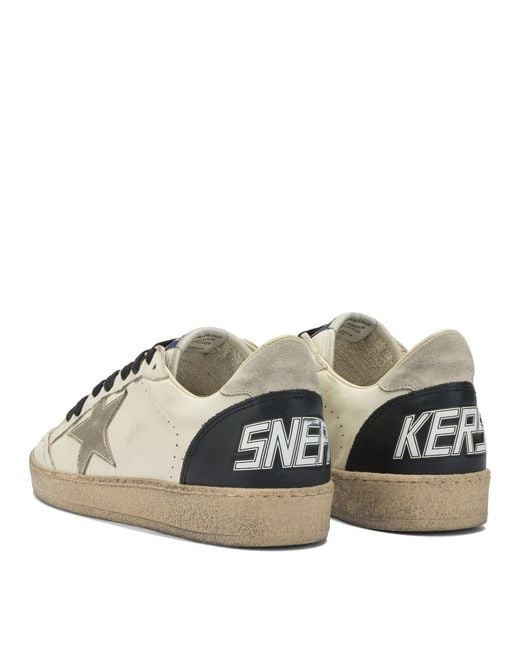 Golden Goose Deluxe Brand White "Ball Star Wishes" Sneakers