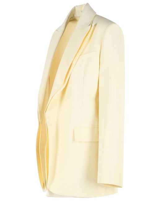 Sportmax Natural 'Tenuta' Blazer