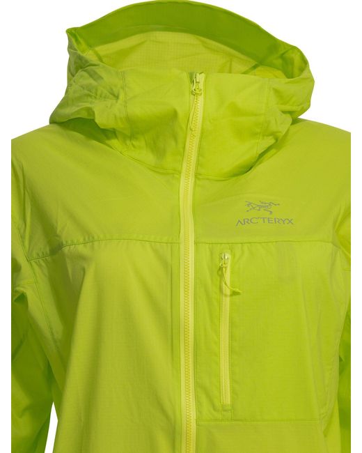 Arc'teryx Green "Squamish" Windbreaker Jacket