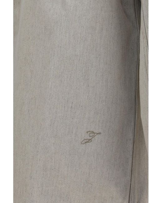Jacquemus Gray Denim Shirt Amelo-De-Nîmes