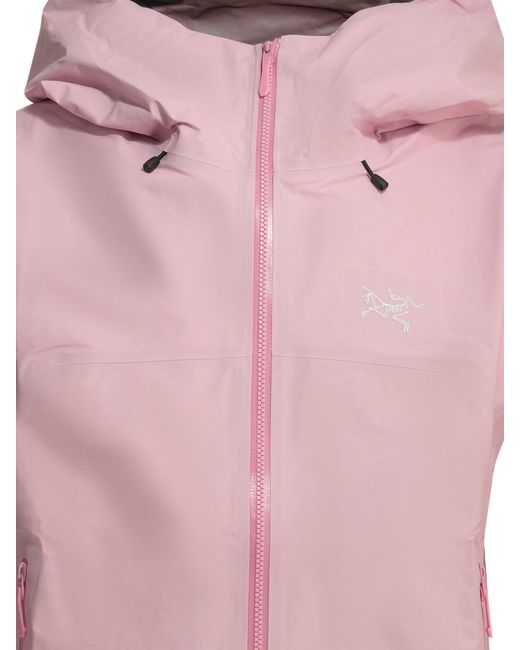 Arc'teryx Pink Beta Sl Technical Jacket for men