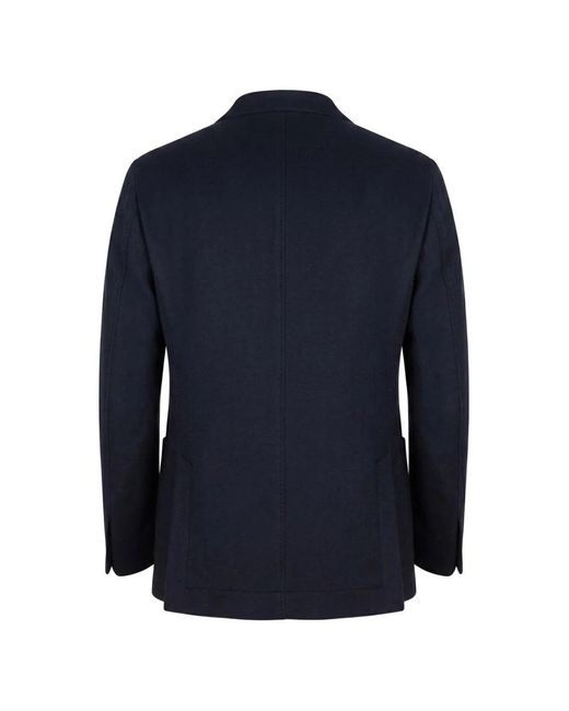 Brunello Cucinelli Blue Cashmere Jacket for men