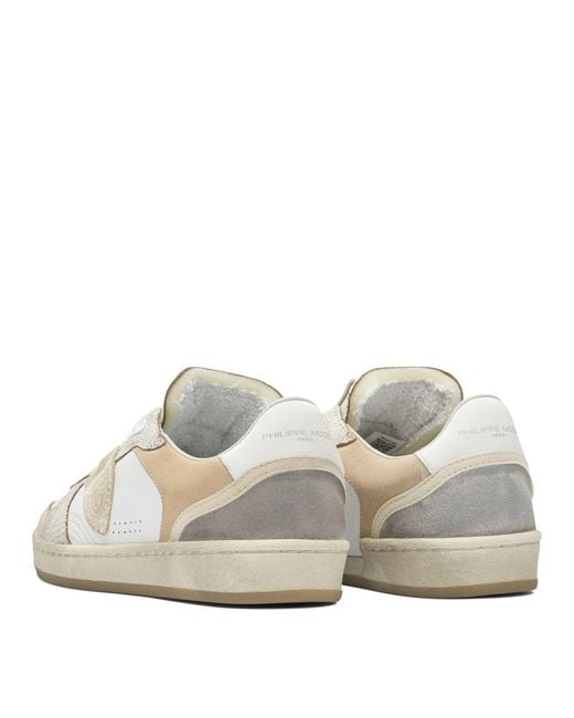 Philippe Model White "Pgal" Sneakers
