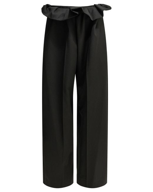 Khaite Black "Kira" Tailored Pants