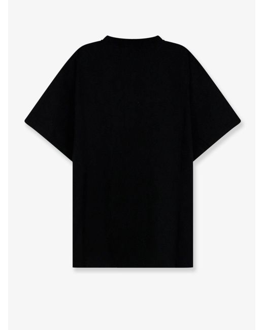 Balenciaga Black The Door Cotton T-Shirt for men