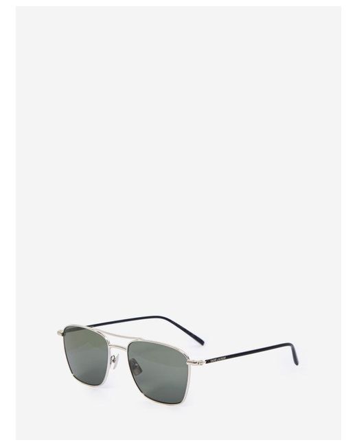 Saint Laurent White "Sl 866" Sunglasses for men