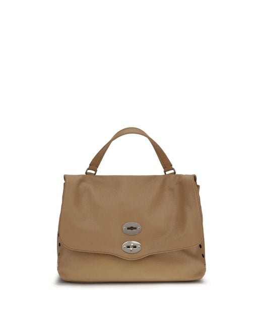 Zanellato Natural Shoulder Bag Postina Daily