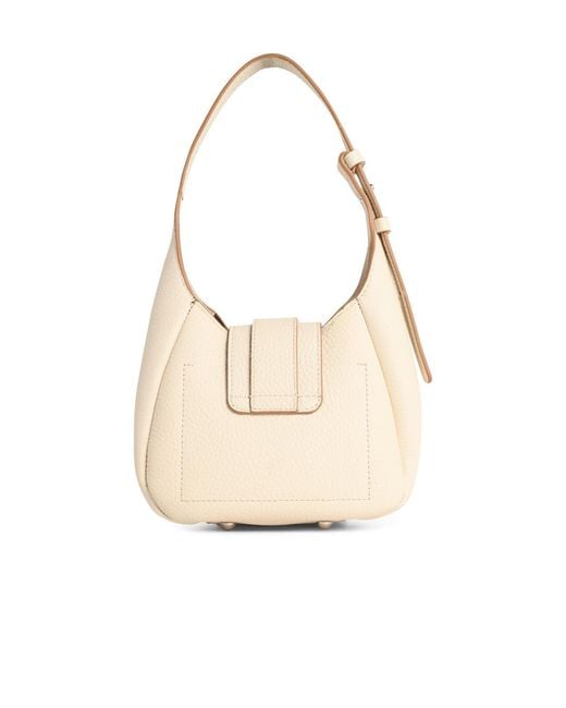 Hogan Natural Hobo Trend Mini Bag Ivory