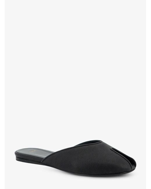 Jude White Date Flat Leather Sandals