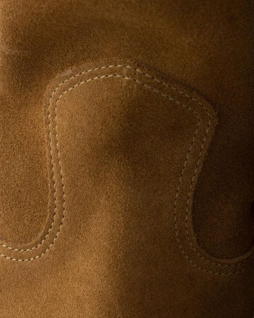 Prada White Suede Boots