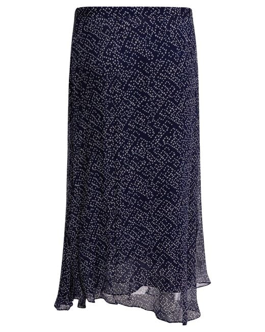 Isabel Marant Blue "Lycia" Midi Skirt