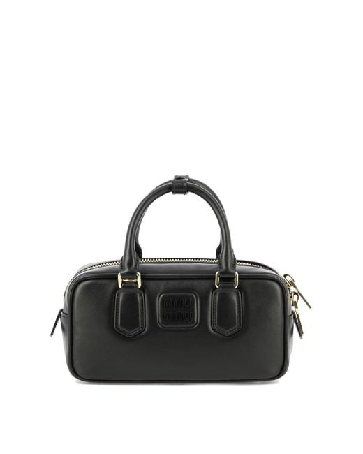 Miu Miu Black "Arcadie" Small Handbag