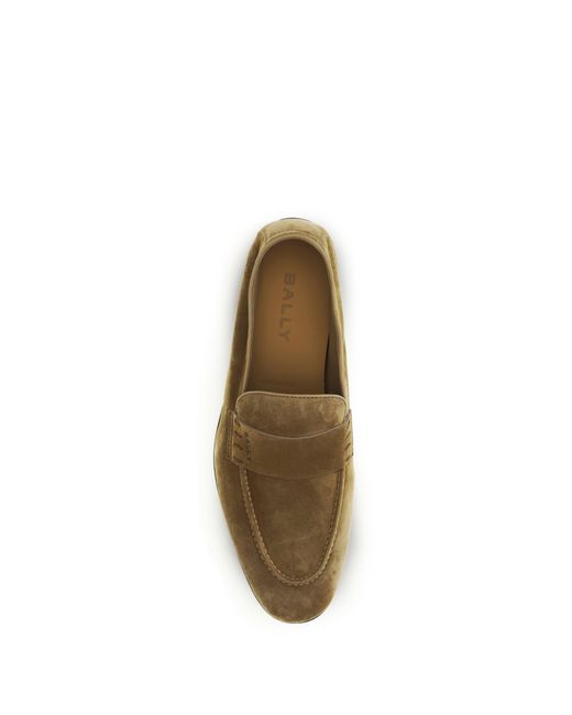 Bally Multicolor Loafers Elios Suede for men