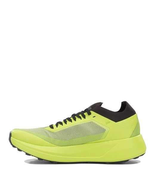 Arc'teryx Green "Silan 2" Low Sneakers for men