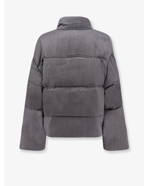 Entire studios Gray Mml Puffer Wool Down Jacket