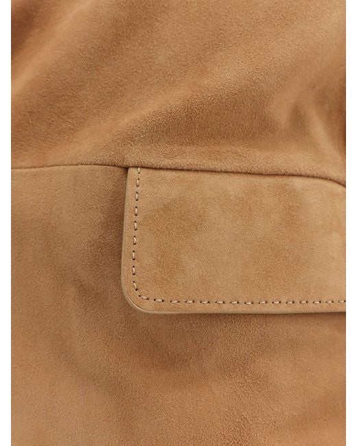 Boss Natural Mazer Suede Blazer for men