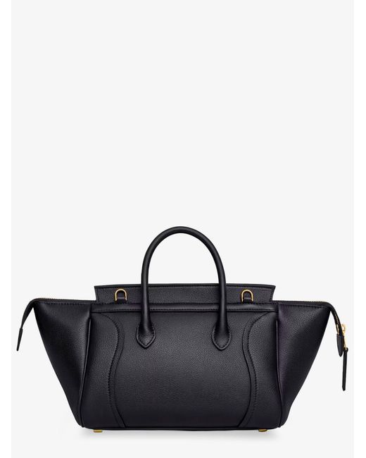 Céline Black Luggage Leather Crossbody Bag