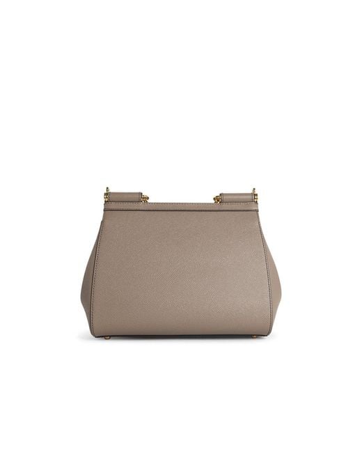 Dolce & Gabbana Natural Large 'Sicily' Handbag