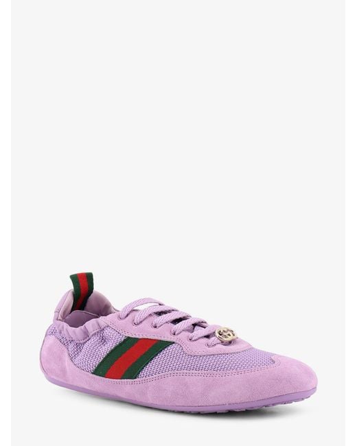 Gucci Purple Shift Trainers