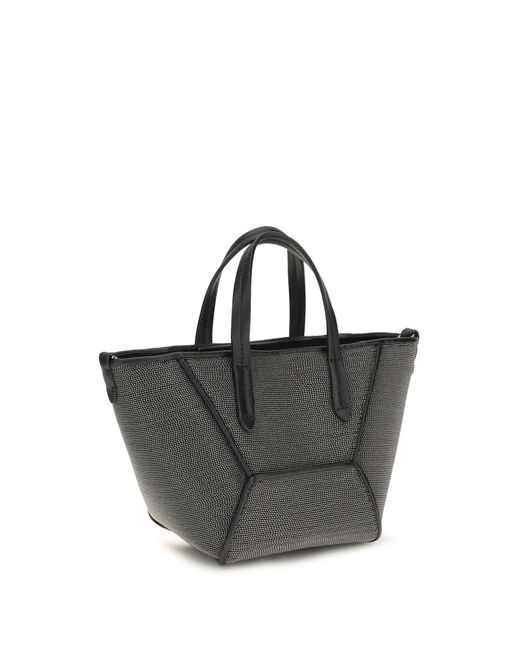 Brunello Cucinelli Black Mini Shoulder Bag Bc Duo Mini Precious