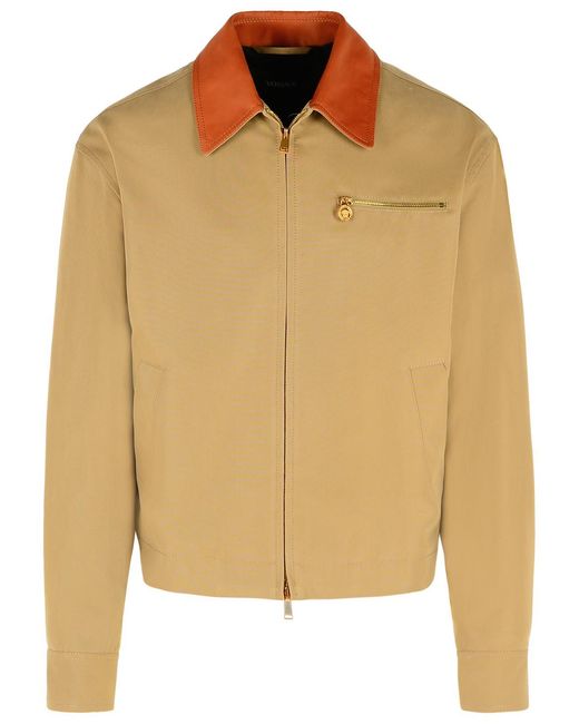 Versace Natural Cotton Jacket for men