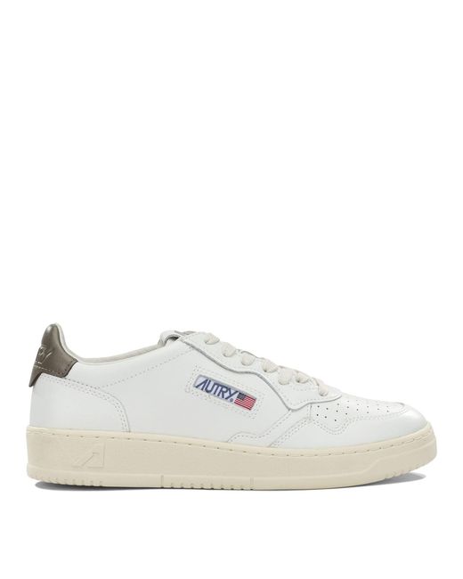 Men's White "Medalist Low" Trainers