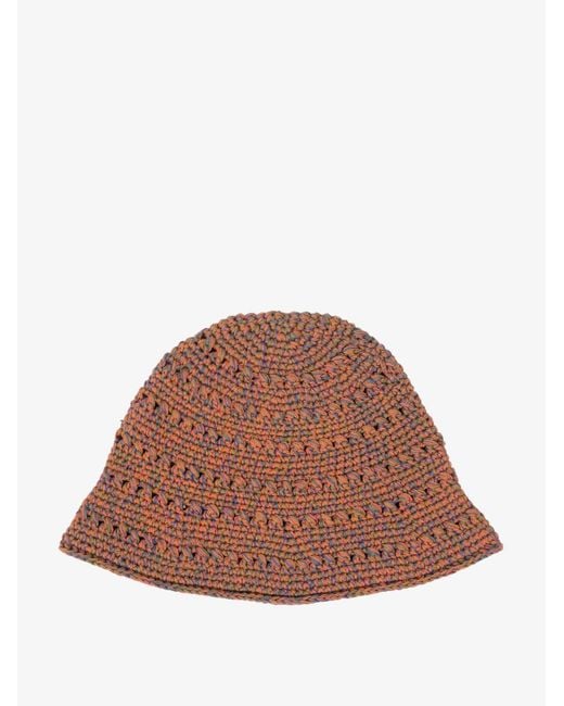 Stussy Brown Bucket Hat for men
