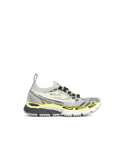 Off-White c/o Virgil Abloh Gray 'Be Right Back' Polyester Sneakers for men