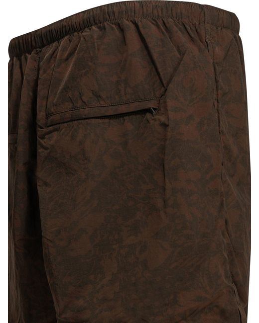 Beams Plus Brown "Mil Athletic" Tracksuit Shorts