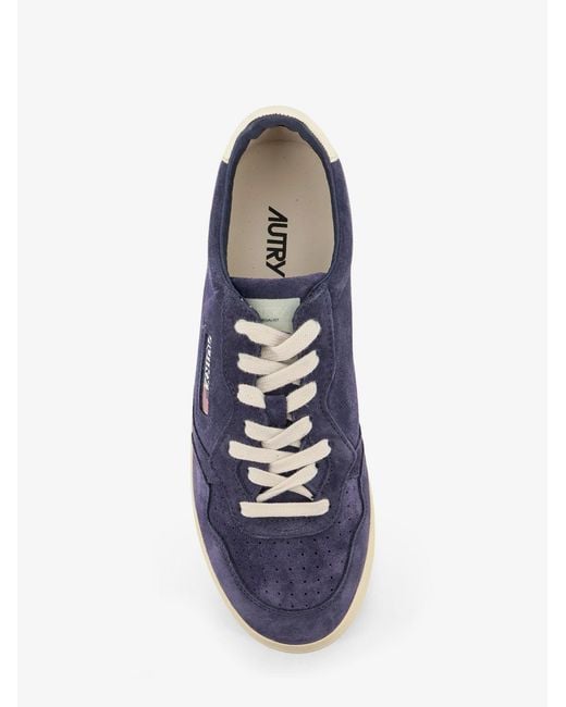 Autry Blue Medalist Low Trainers for men