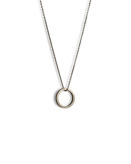 Maison Margiela White Brass Necklace
