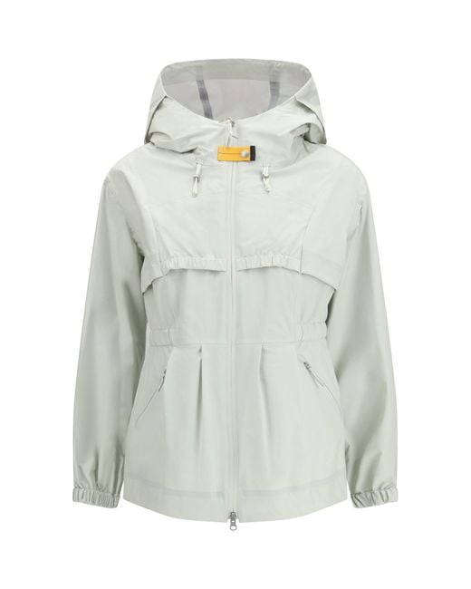 Parajumpers Gray Uneri Waterproof Jacket