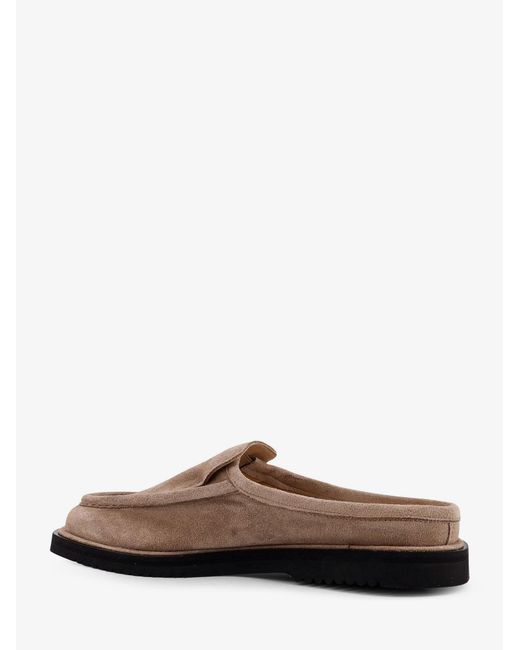 Reference Brown The Canoa Resort Suede Sabot for men