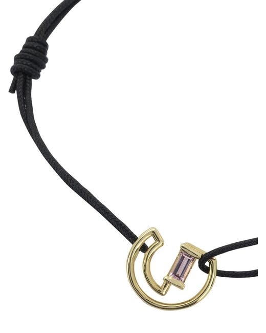 Aliita Metallic "Letra G" Bracelet