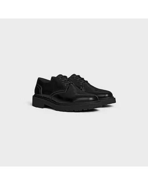 Céline Black Derby Rangers Lace Up Shoes for men