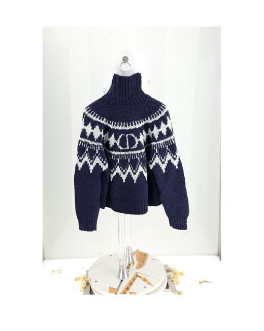 Dior Blue Dior Fi-Fair Isle