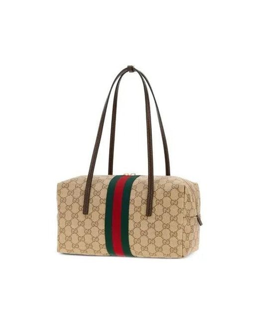 Gucci Natural Melrose Medium Shoulder Bag