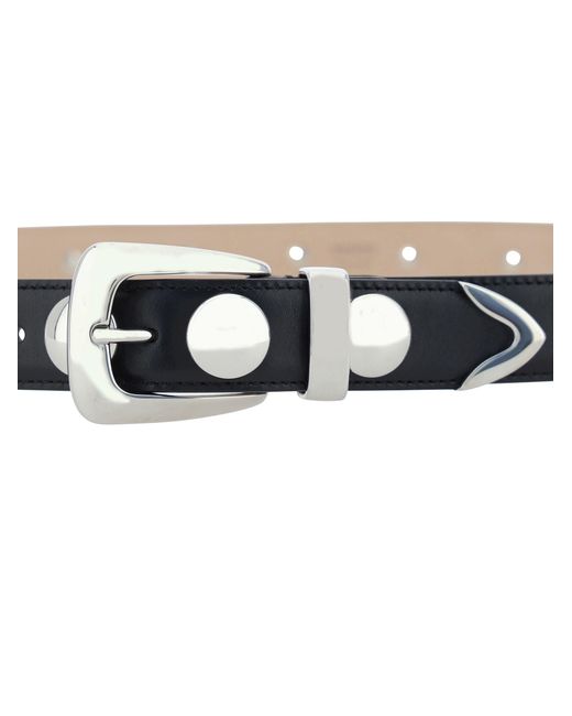 Khaite Black Benny Belt