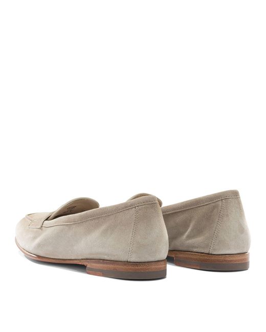 Santoni Natural "Carla" Loafers