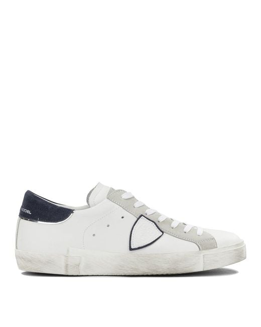 Philippe Model White Sneakers & Slip-On