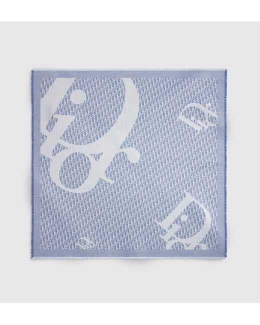 Dior Blue Infini" Foulard